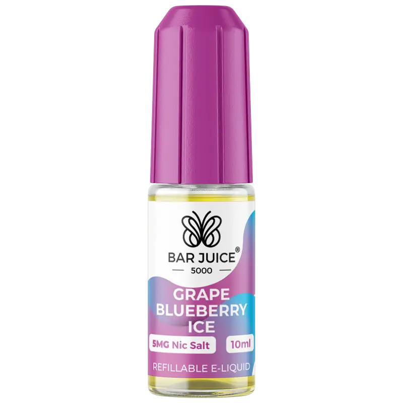 Bar Juice 5000 Grape Blueberry Ice Nic Salt